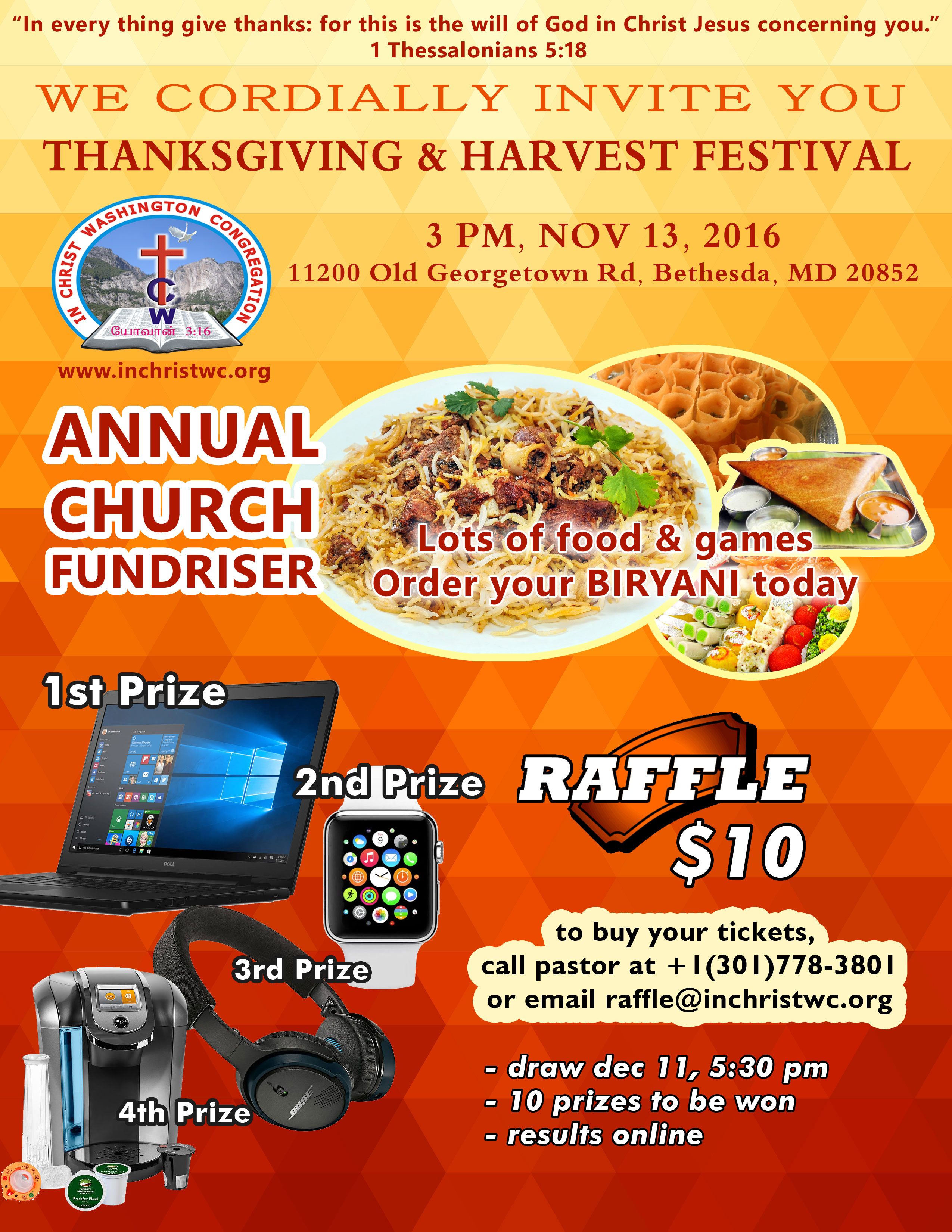 Thanksgiving Festival 2016